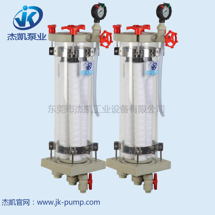 電鍍過濾機是裝軟管還是硬管呢？杰凱幫你完成。
